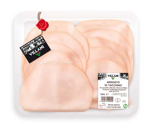 AFF. ARROSTO TACCHINO 140G CT8P VILLANI