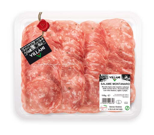 AFF. SALAME MONTANARO 110GR-CT8PZ VILLANI