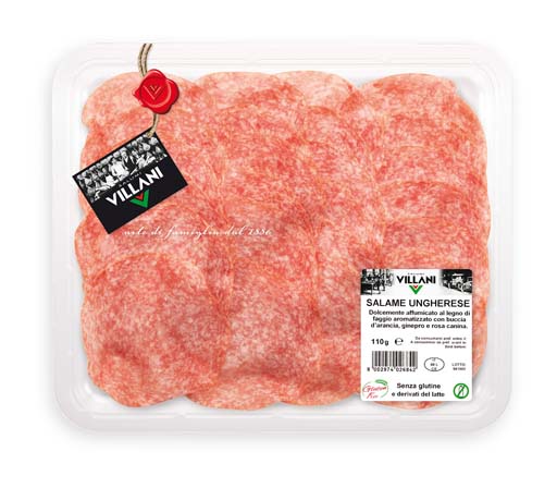 AFF. SALAME UNGHERESE 110G-CT8PZ VILLANI