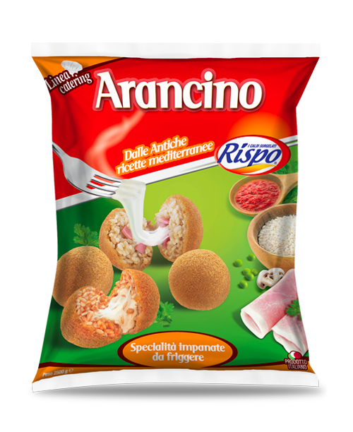 ARANCINO BIANCO MEDIO 65GR COTTO E MOZZ. 2.5KG (*2) PRONT.