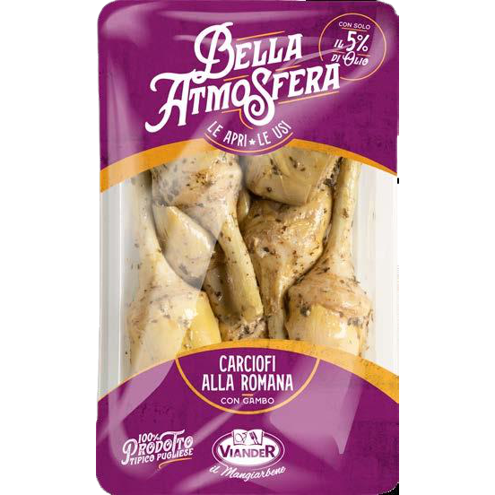 BELLA ATMOSFERA: CARCIOFI ALLA ROMANA 750GR VIANDER