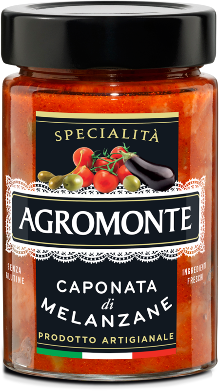 CAPONATA MELANZANE (212GR x 12) AGROMONTE