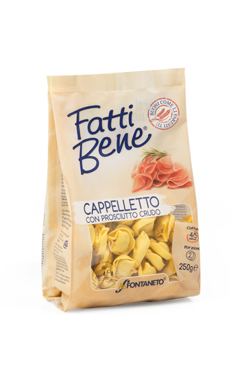 CAPPELLETTO AL CRUDO FATTI BENE FONT. 250GR.*12PZ