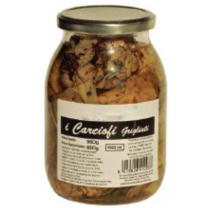 CARCIOFI INTERI GRIGLIATI 1KG  *9 