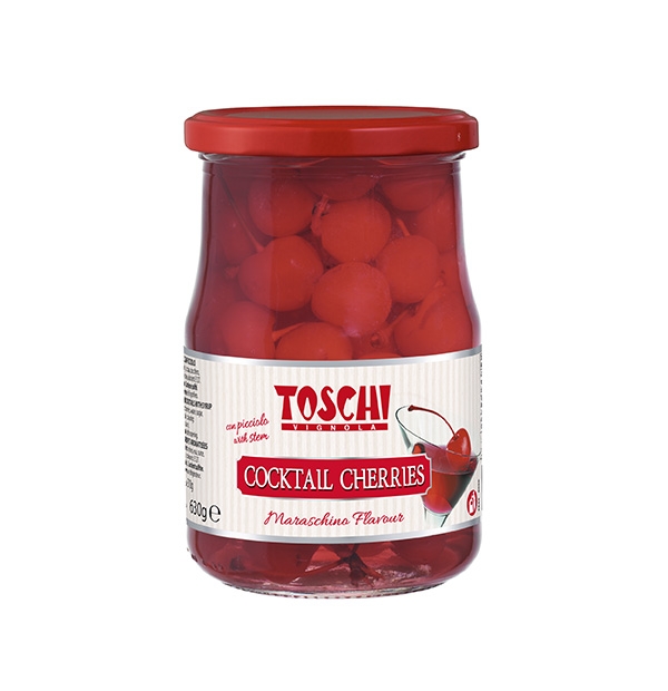 CILIEGE COCKTAIL ROSSE 410GR TOSCHI