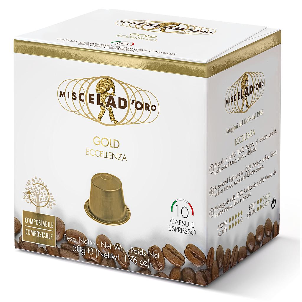 Caffè Miscela D'oro GOLD CAPSULE NES 10X5g