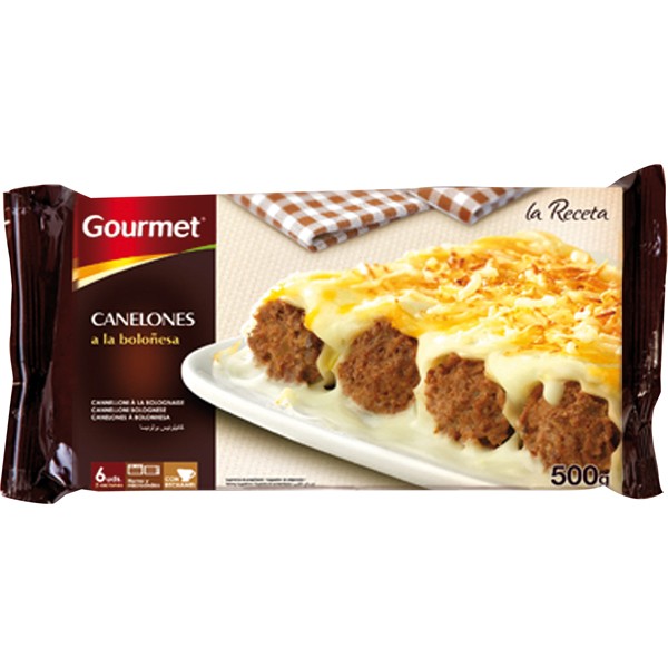 Canelon Gourmet Bechamel Grat 500 Gr