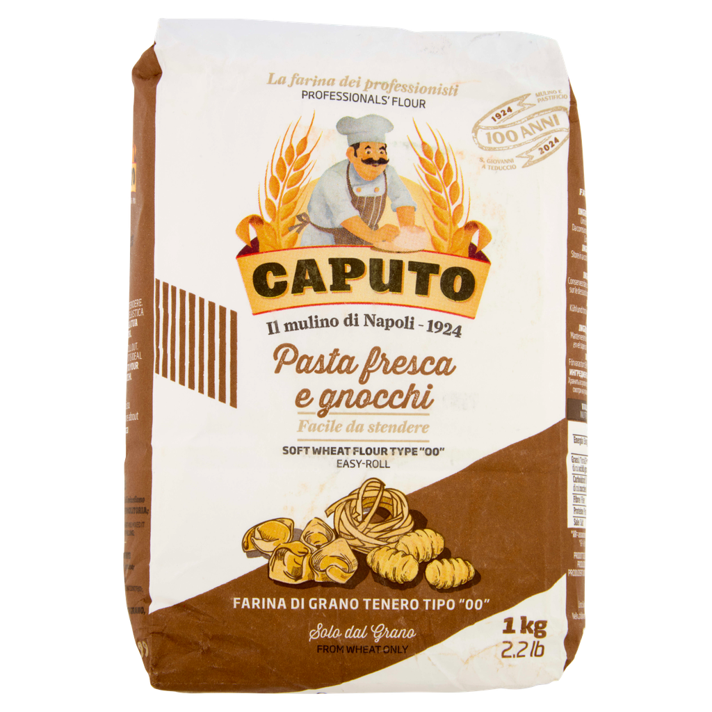 FARINA PASTA FRESCA E GNOCCHI  "00" 1KG CAPUTO