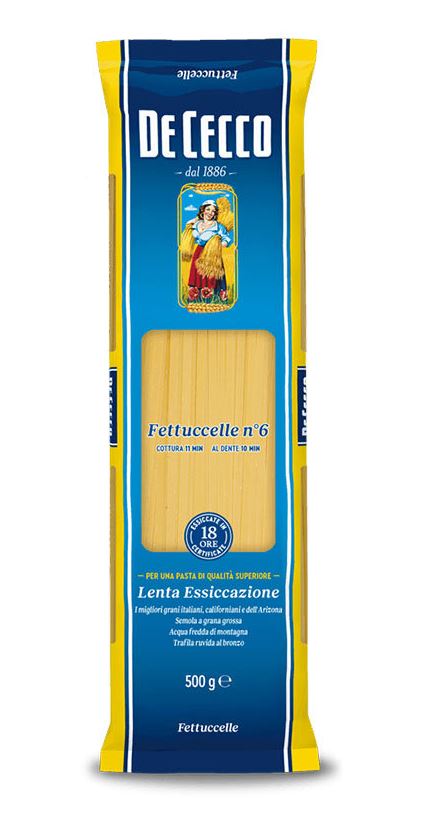 FETTUCCELLE nº6 500g*24 DE CECCO