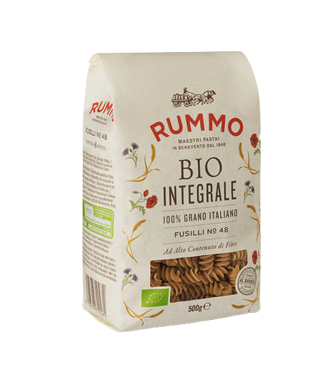 FUSILLI BIO INTEGRALI RUMMO 500grs. x 16