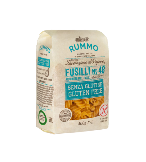 FUSILLI CECI E RISO SIN GLUTEN 300GR*16 RUMMO