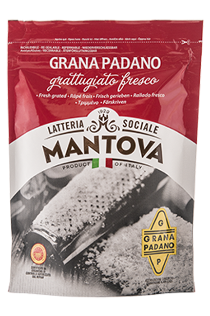 GRANA PADANO DOP GRATTUGIATTO 100 GR MANTOVA