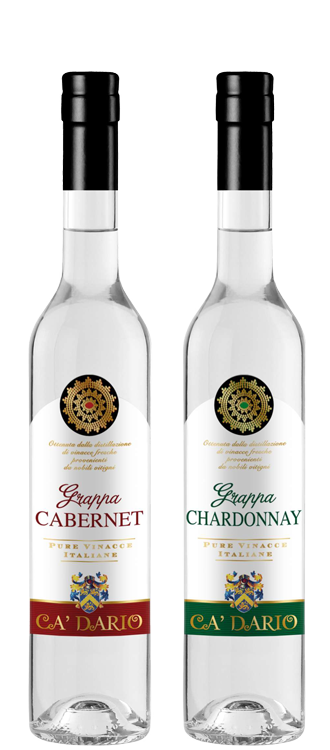 GRAPPA DI CHARDONNAY CÁ DARIO 0,5lt (*6)