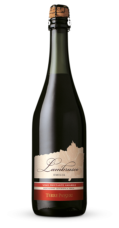 LAMBRUSCO EMILIA AMABILE IGT AMABILE 8º 0'75L TERRE PASSERI