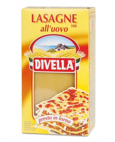 LASAGNA ALL UOVO DIVELLA 12X 500GR