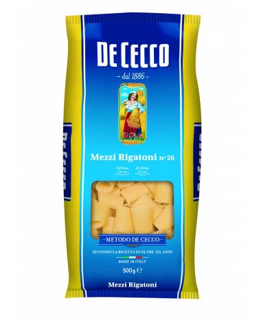 MEZZI RIGATONI nº26 500g*24 DE CECCO