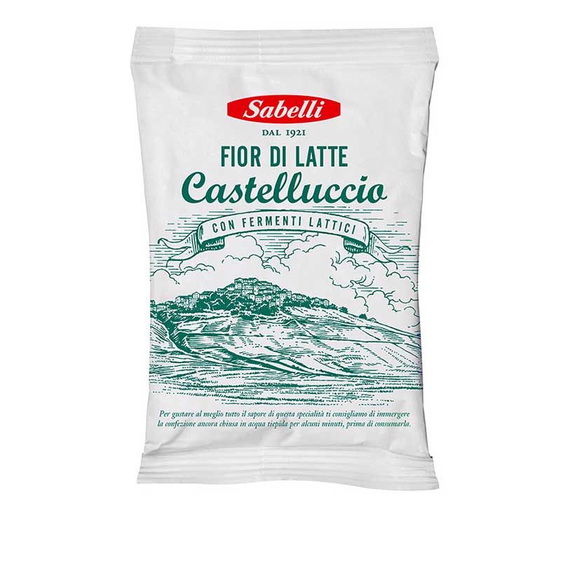 MOZZARELLA  CASTELLUCCIO 300GR X 10 SABELLI CASEIFICIO