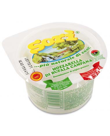 MOZZARELLA DI BUFALA BICCHIERE DOP 125GR*12 SORI