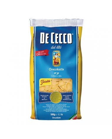 ORECCHIETTE nº91 500g*24 DE CECCO