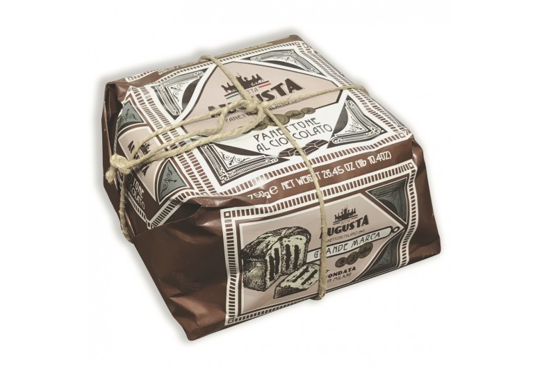 PANETTONE CIOCCOLATO handly wrapped 750 g Augusta