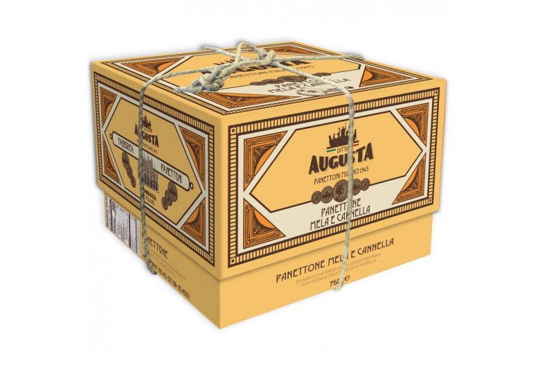 PANETTONE Mela & CANELLA hat box 750 g Augusta