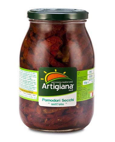 POMODORI SECCHI  VETRO 1 KG (68)