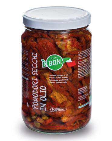 POMODORI SECCHI in olio 3Kg Aprox - Bonetto