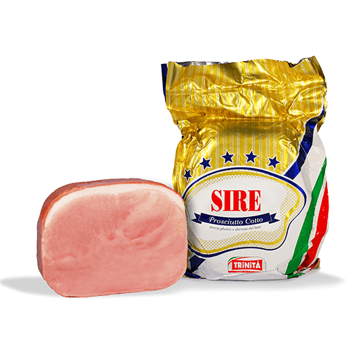 PROSCIUTTO COTTO 8,3Kg Aprox S/P "SIRE" C/C 1/2 TRINITA