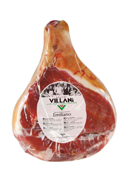 PROSCIUTTO CRUDO EMILIANO SIN HUESO 5,8KG APROX (2) VILLANI