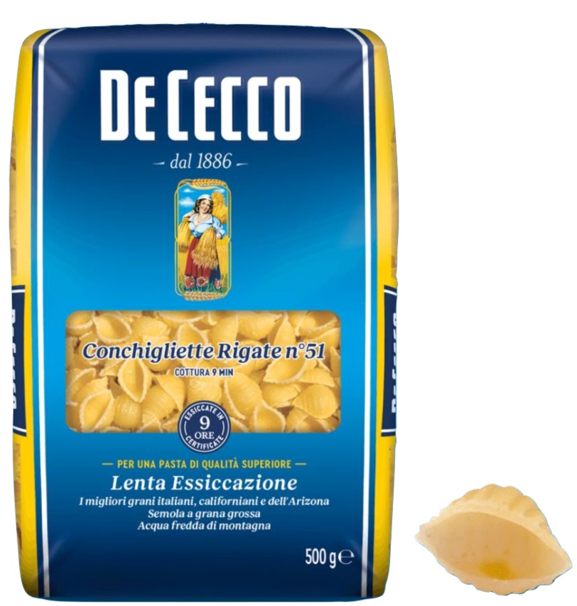 Pasta De Cecco Conchigliette Nº51