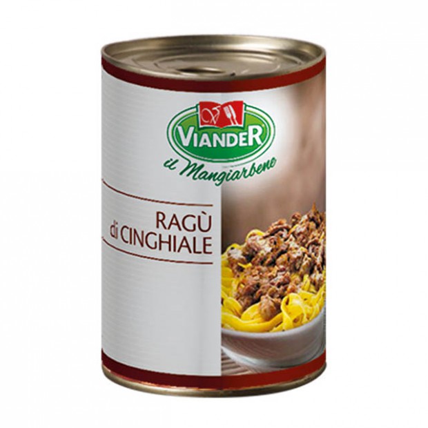 RAGU DI CINGHIALE VIANDER *12 400GR