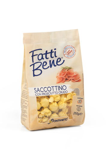 SACCOTTINO PR. CRUDO FATTI BENE 250GR FONT *12