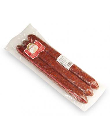 SALSICCIA PICCANTE RECTA 125GR (LONCHEADA)