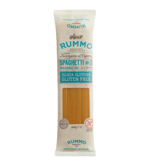 SPAGHETTI SENZA GLUTINE 400GR RUMMO *12