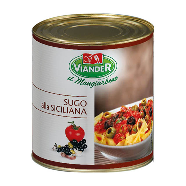 SUGO ALLA SICILIANA (PUTTANESCA) VIANDER