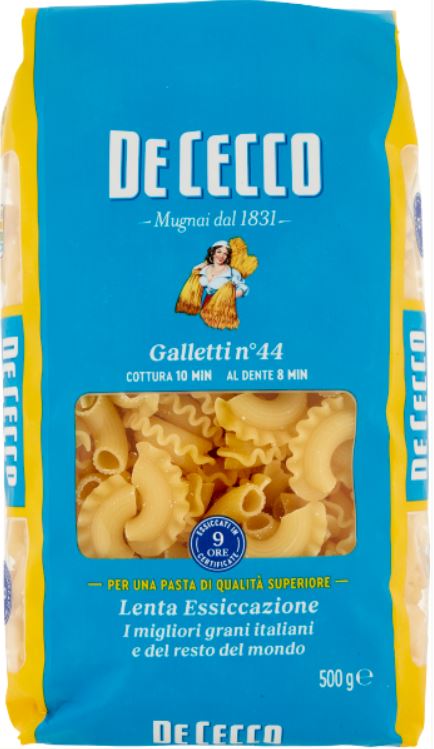 GALLETTI Nº44 500GR DE CECCO