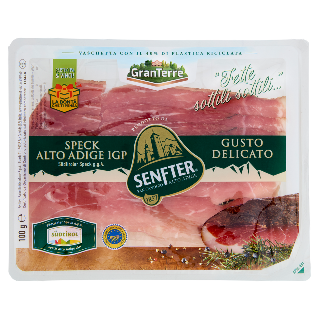 SENFTER SPECK MONTAGNA 1/2