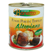 FUNGHI PORCINI ALTOPIANO TRIF. IN CREMA LT 850gr- BONETTO