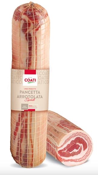 PANCETTA ARROTOLATA SAPORITA (3,5KG APROX X 2) COATI