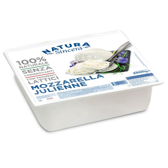 MOZZARELLA JULIENNE (2,5KG X 4) NATURA SINCERA