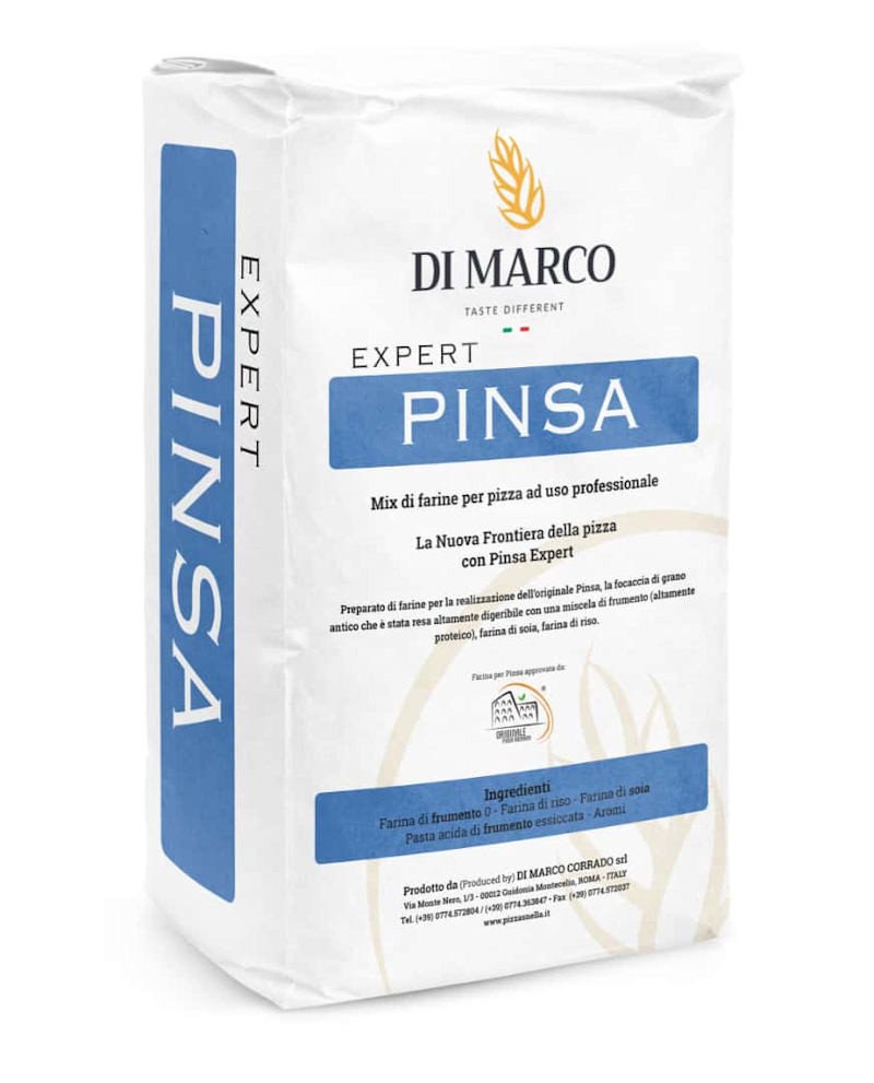 FARINA PINSA ROMANA “EXPERT” BLU (25KG) DI MARCO