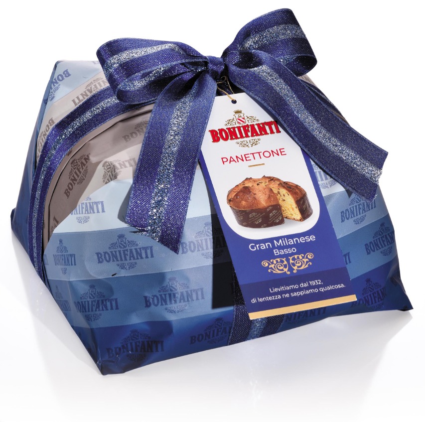 PANETTONE MILANESE BASSO INCARTO 750G 1x6 BONIFANTI