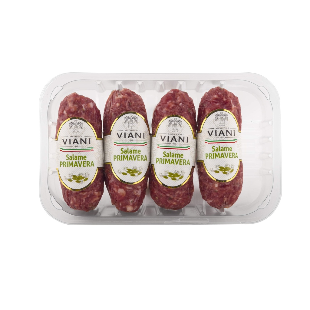 SALAME PRIMAVERA 150g x 4pz vaschetta atp 600g Aprox VIANI