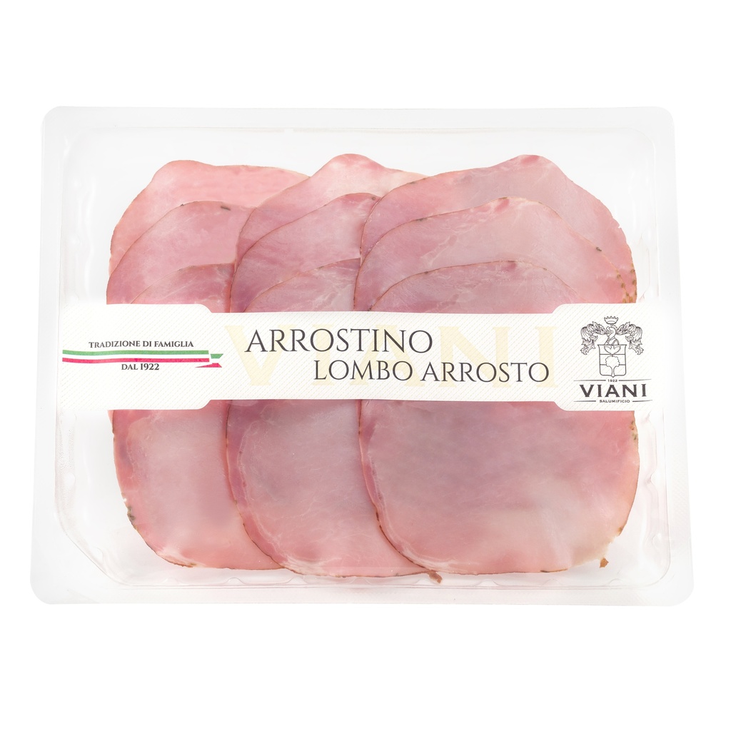 ARROSTINO LOMBO ARROSTO aff 100g p/fisso VIANI