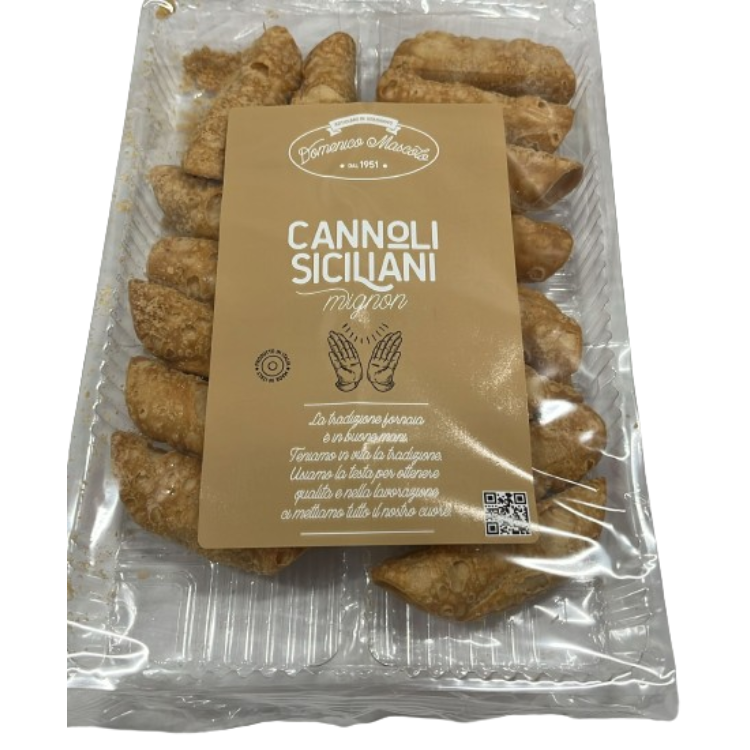 Cannoli Piccoli Vuoti Siciliani 160gr*12 La Fiorentina Di Castellani