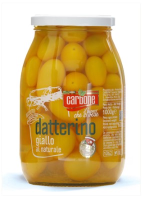 DATTERINO GIALLO AL NATURALE (950GR X 6) - CARBONE