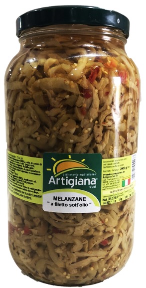 MELANZANE A FILETTI 3100 GR- ARTIGIANA SUD