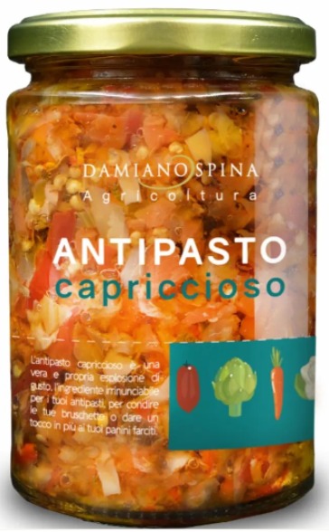 ANTIPASTO CAPRICCIOSO 330 GR DAMIANO SPINA