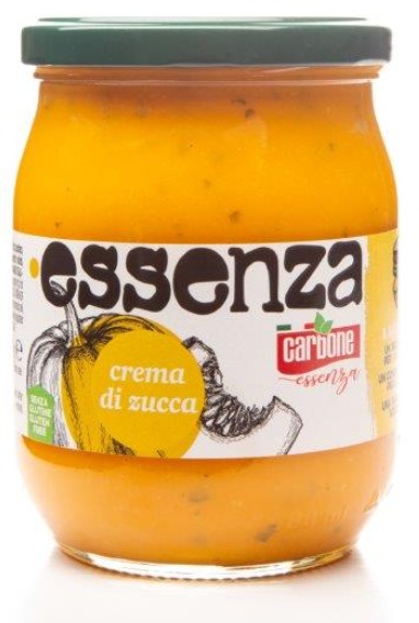 CREMA DI ZUCCA 520 GR CARBONE