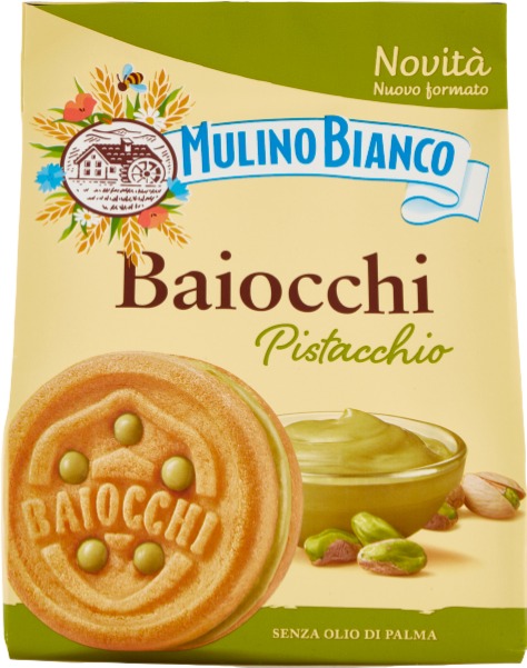 BAIOCCHI PISTACCHIO BUSTA 240 GR MULINO BIANCO